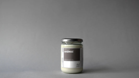 sandalwood / scented candle 270g // this series