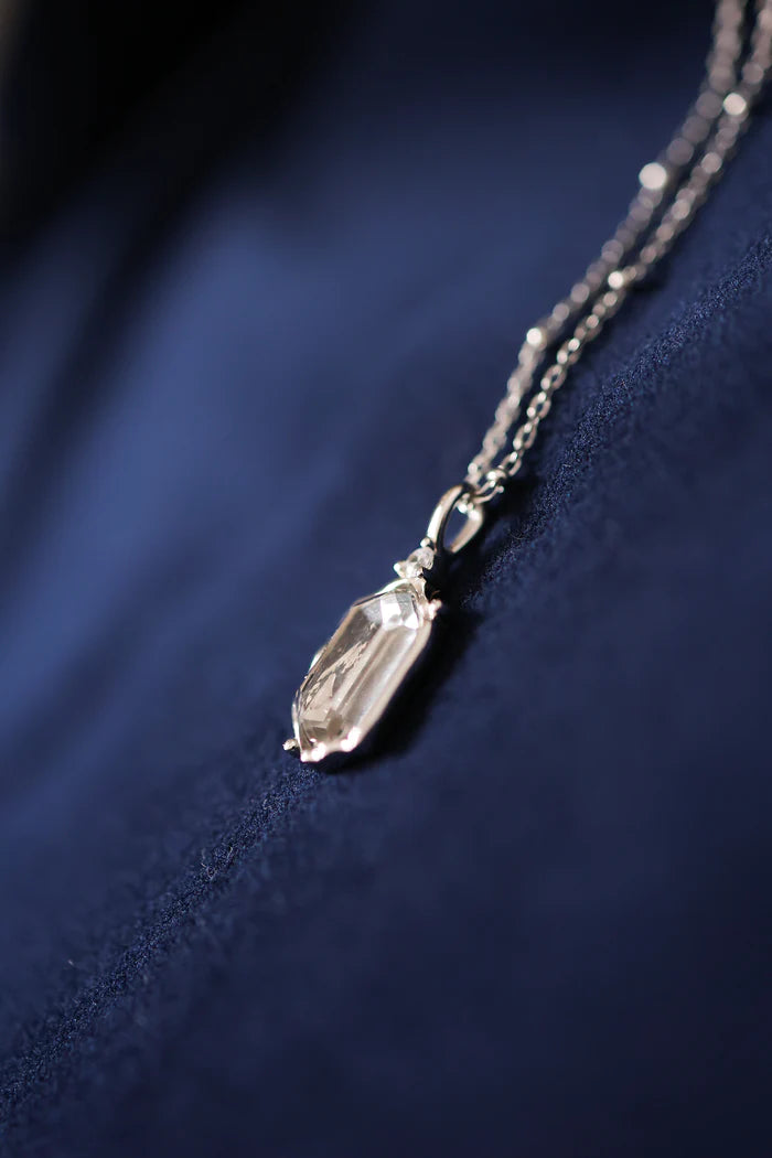 The Mid Night Story Teller Necklace Silver