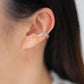 Twilight Crest Ear Cuff Silver Earrings