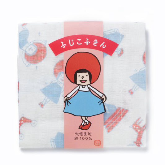 布巾 fujiko 紅藍白