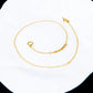 14K Gold Filled Side Dotted Necklace (Day)