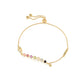 Rainbow Mood Bracelet Rose Gold