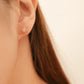 Sunlight Ear Studs-Agate (Gold)