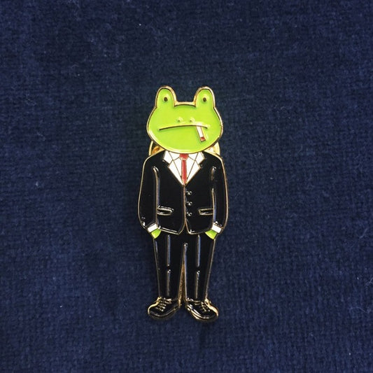 青蛙老大 The Frog Boss Brooch