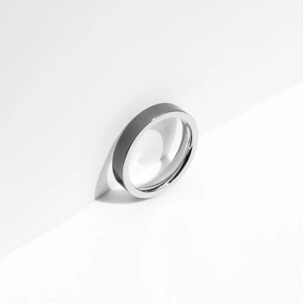 The Minimalist Ring | Grey – B'IN SELECT