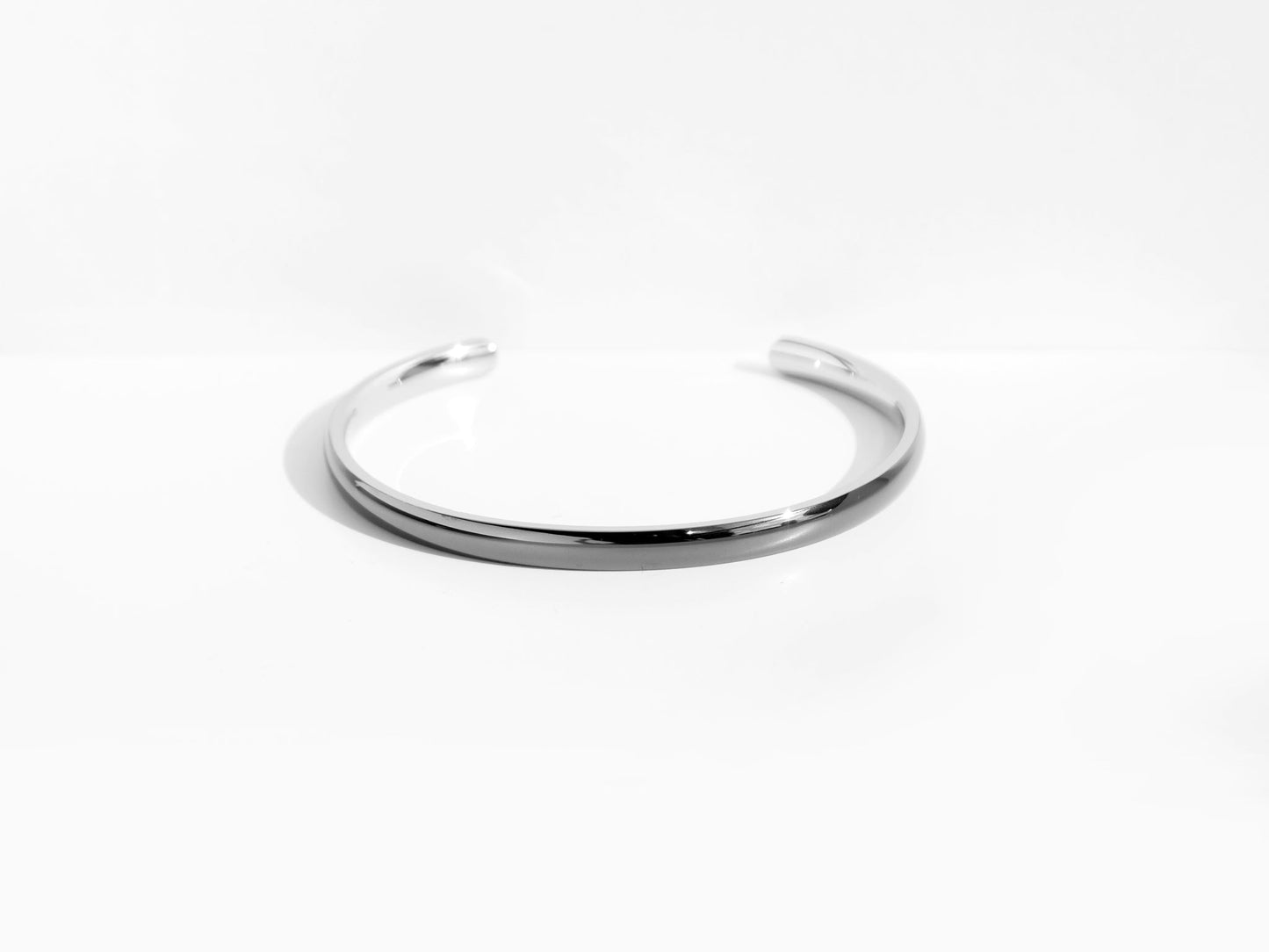 Petite Bold Cuff Bracelet | Grey