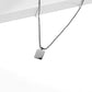 Rectangle Necklace | Grey
