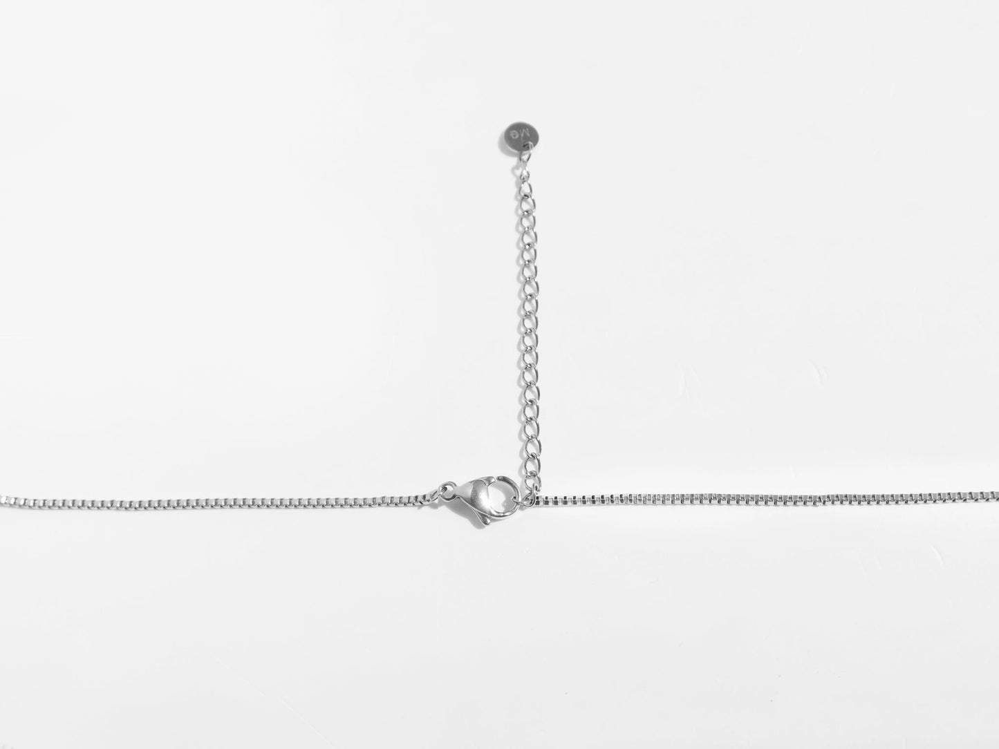 Rectangle Necklace | Silver