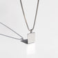 Rectangle Necklace | Silver