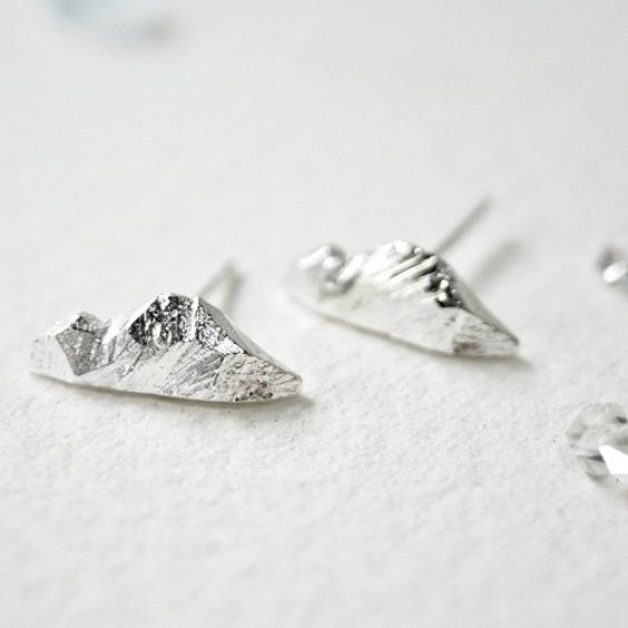 Tiny Mountain Earrings