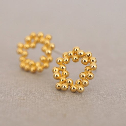 Bubble Earrings Gold