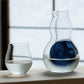 Hisago Tokkuri 玻璃清酒瓶 藍（S）