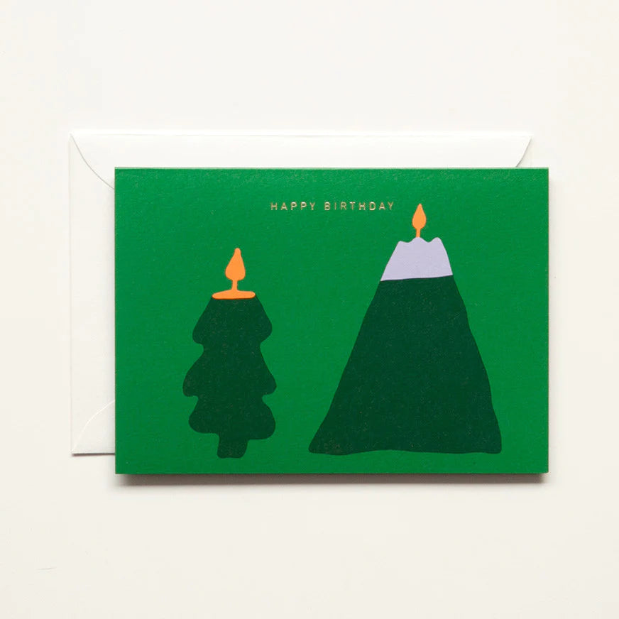 Happy Birthday Tree Folding Card