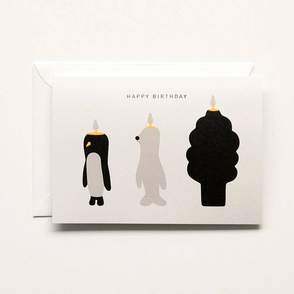 Penguin & Friends Folding Card