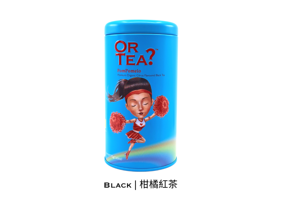 Pom Pomelo - Premium Organic Citrus Flavoured Black Tea (75g)
